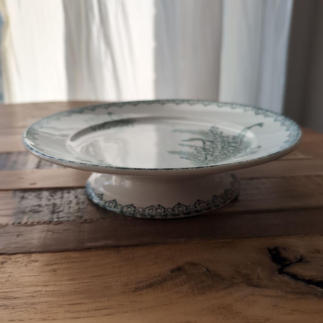 フランスアンティーク antique サンタマン すずらん コンポティエ