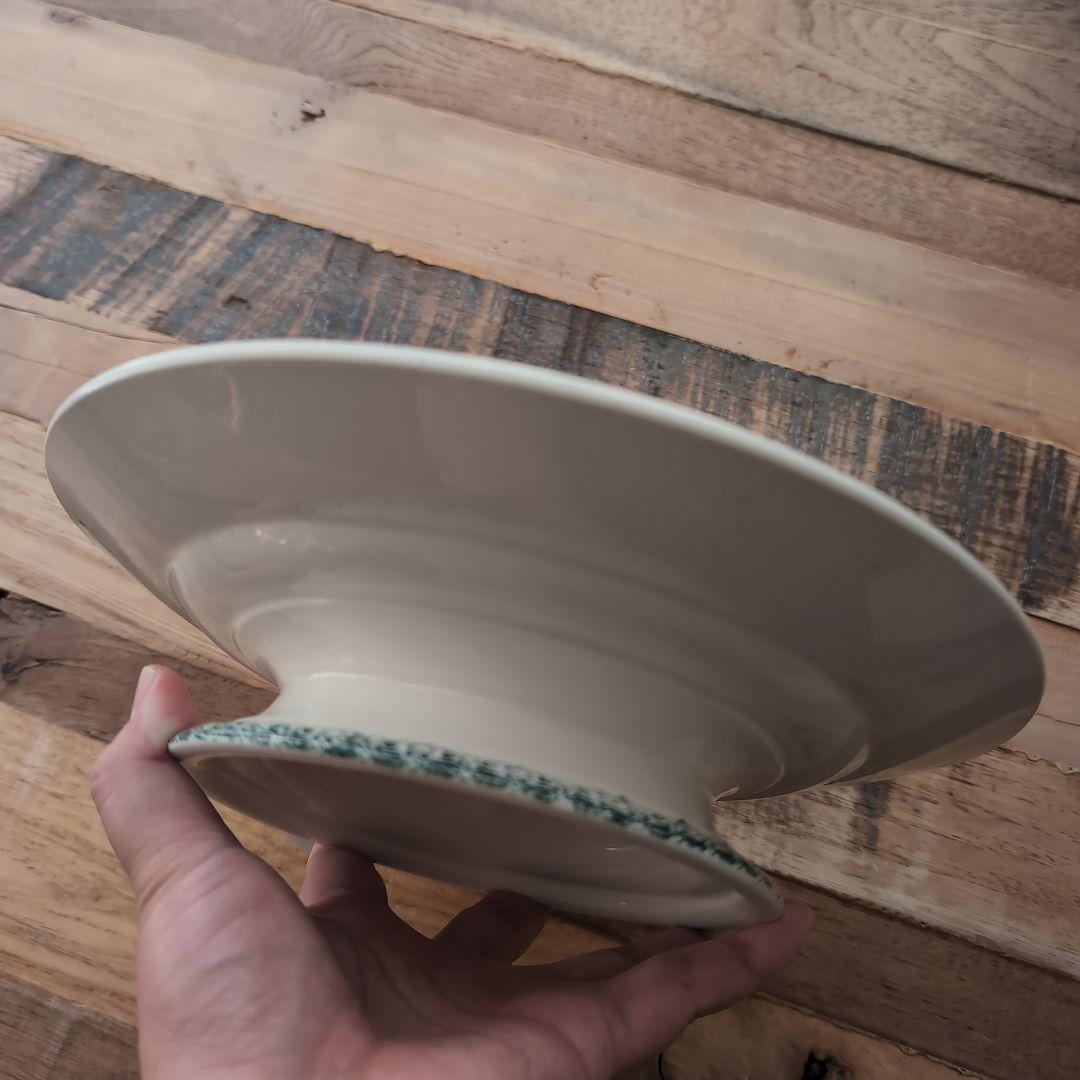 フランスアンティーク antique サンタマン すずらん コンポティエ