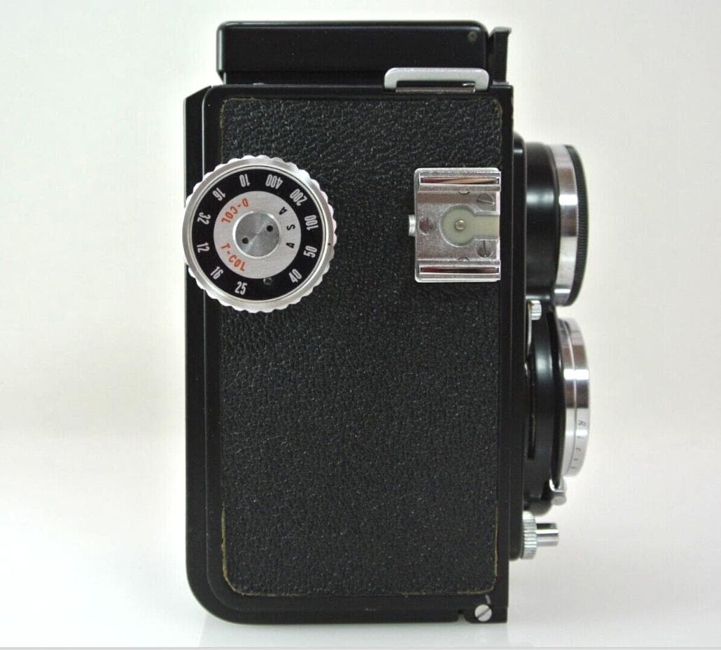 美品！　Ricoh Super 44 二眼レフカメラW/6cm F3.5 レンズ