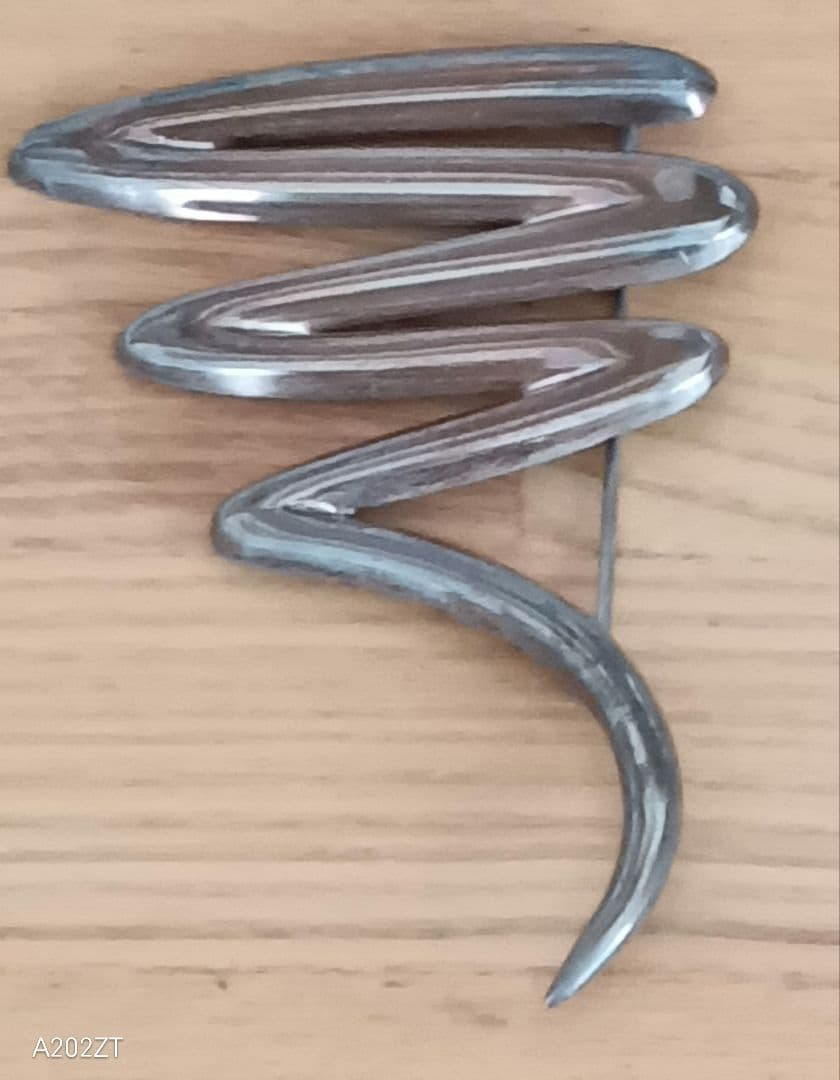 Tiffany ティファニー　ブローチ　スクリブル　シルバー