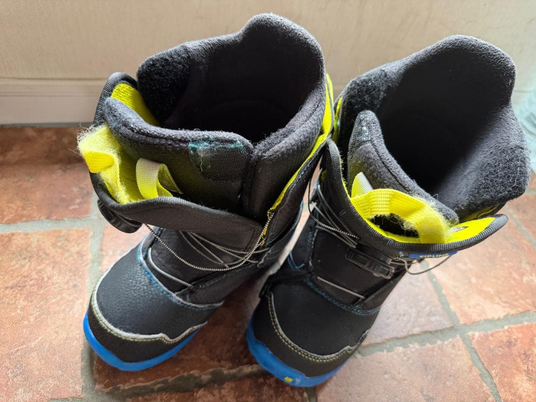 ★美品★BURTON スノーボードブーツ BOA ジップライン 23cm