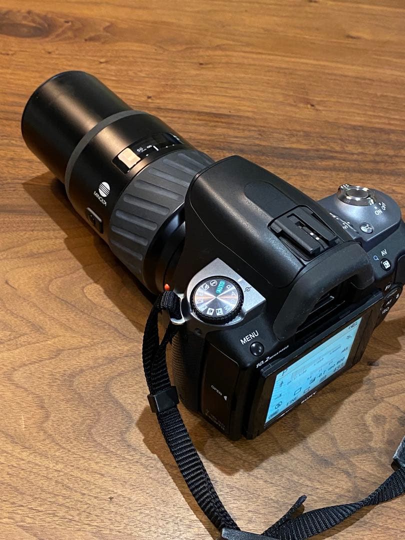 SONY α330デジタル一眼 35-70 100-200 ミノルタAFレンズ付