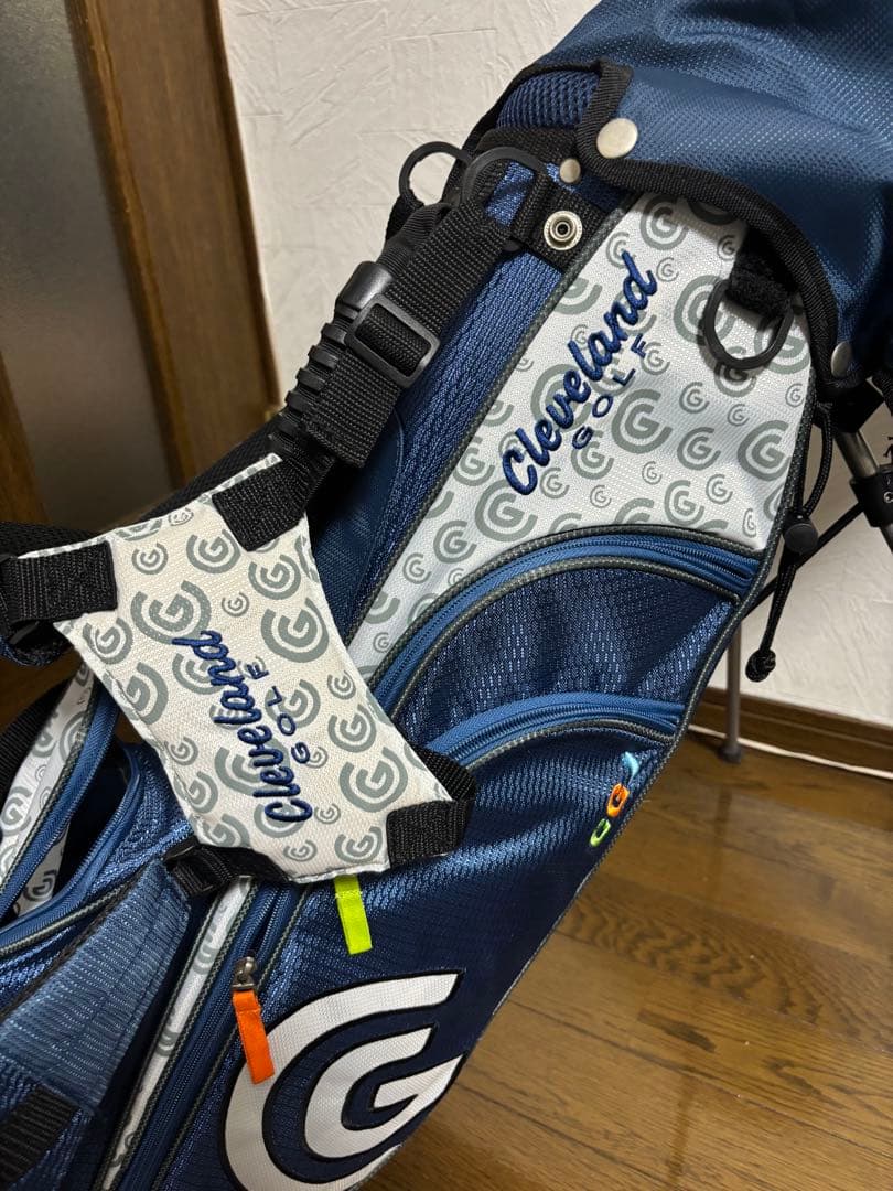 Cleveland ジュニア キャディバッグ ネイビー