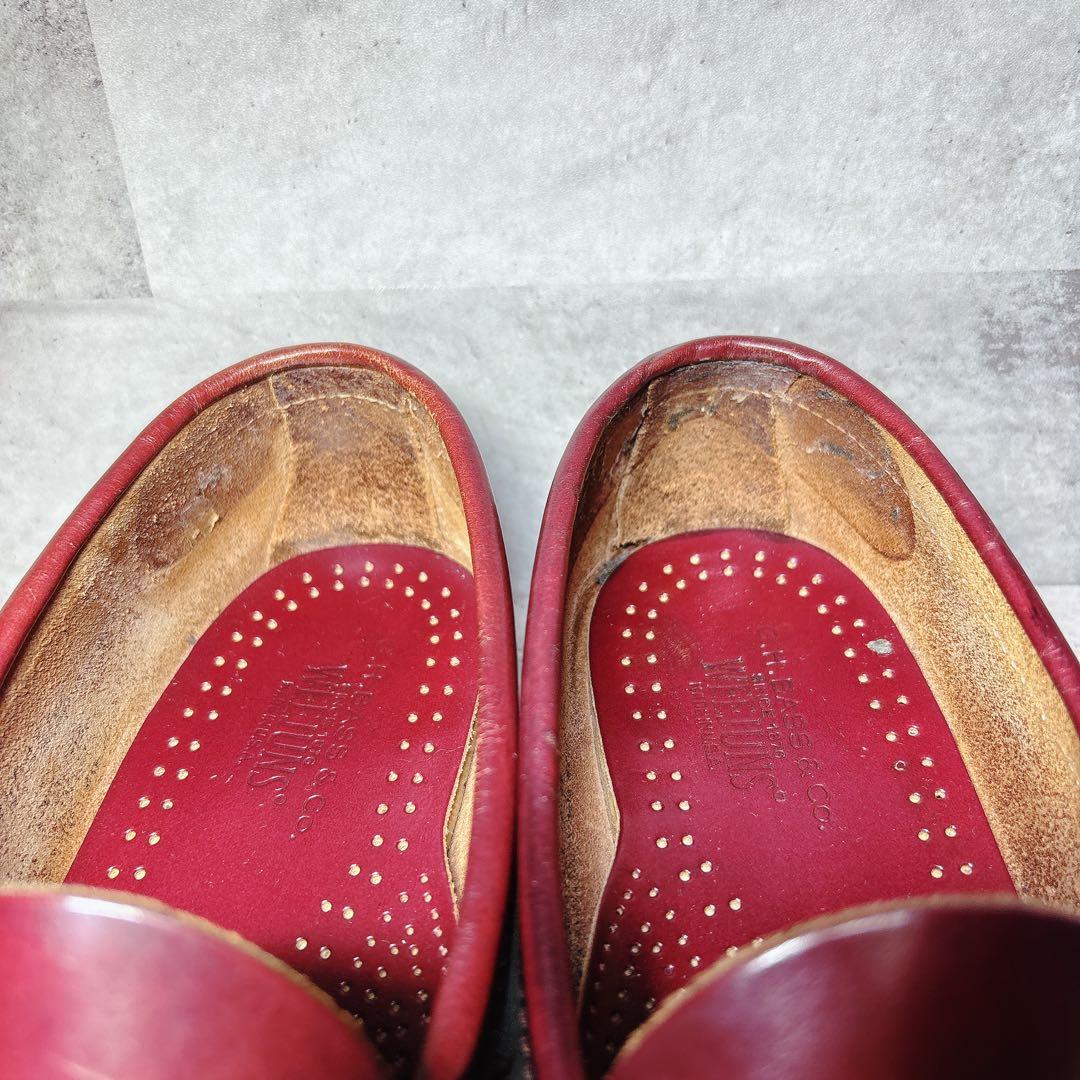 USA製 ジーエイチバス ローファーバーガンディ