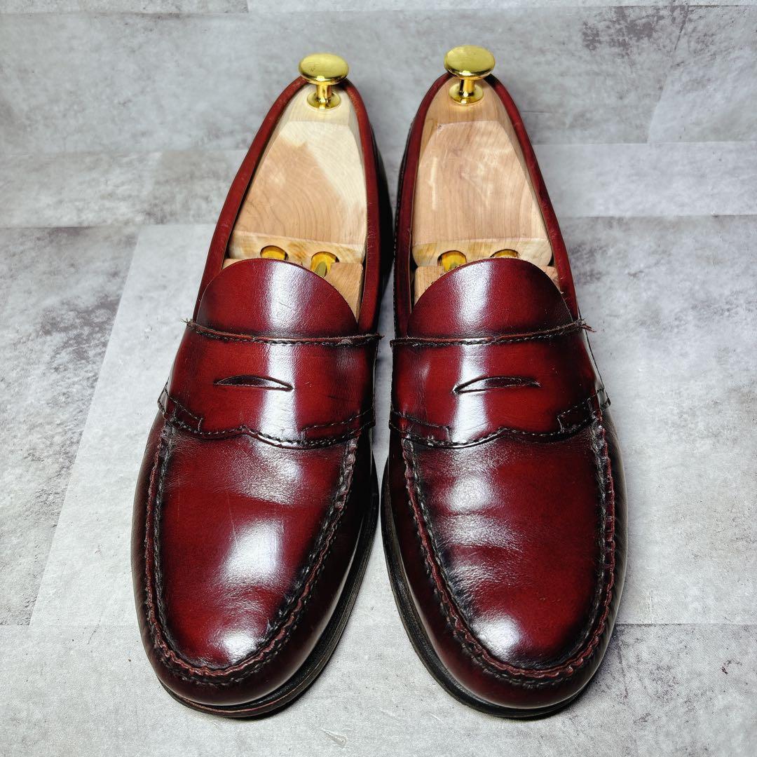 USA製 ジーエイチバス ローファーバーガンディ