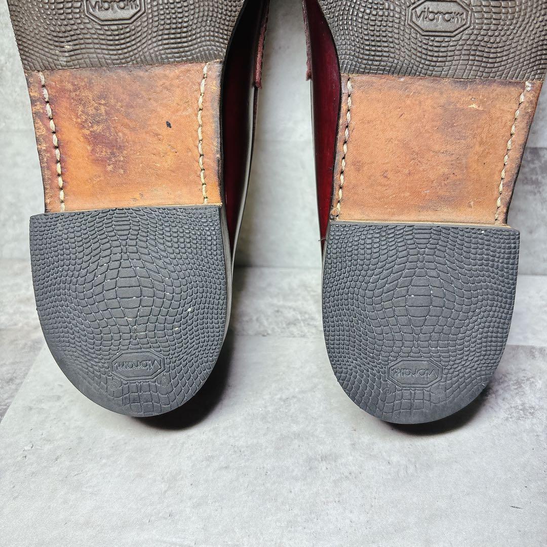 USA製 ジーエイチバス ローファーバーガンディ