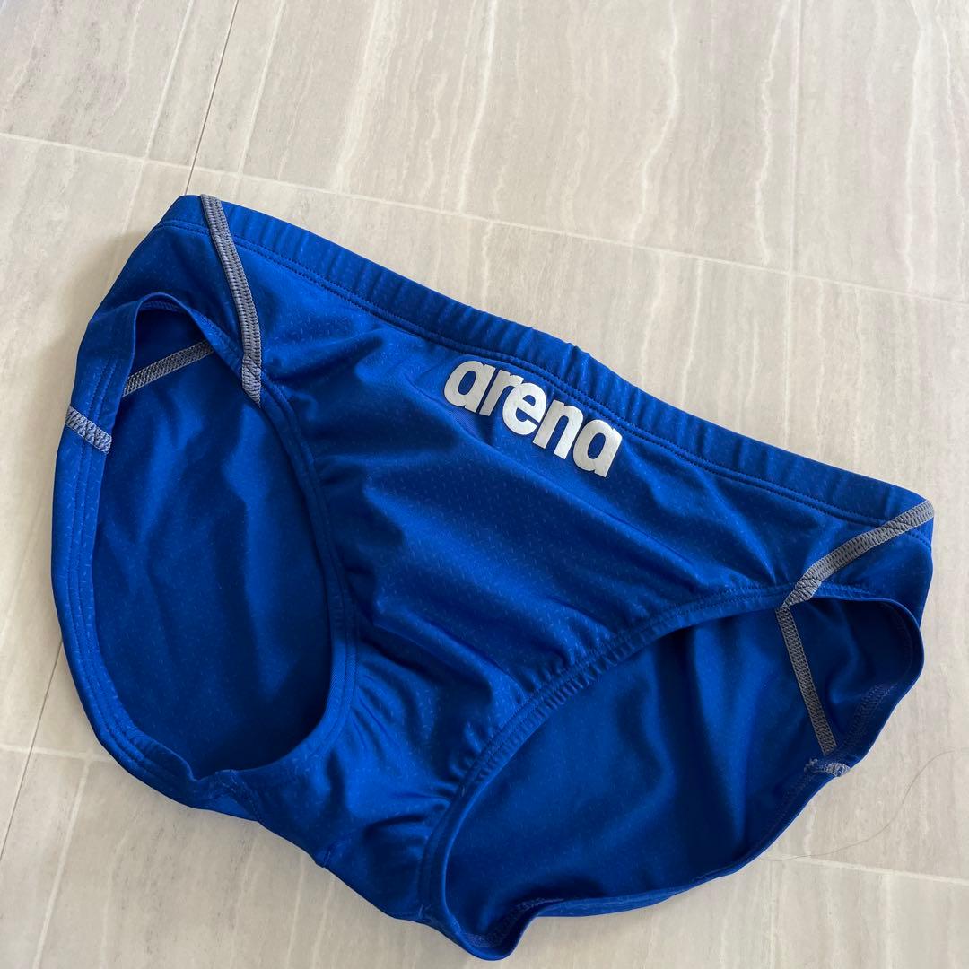 arena アリーナ　競泳水着　男女XOサイズ　ブルー　2枚セット　中古美品！