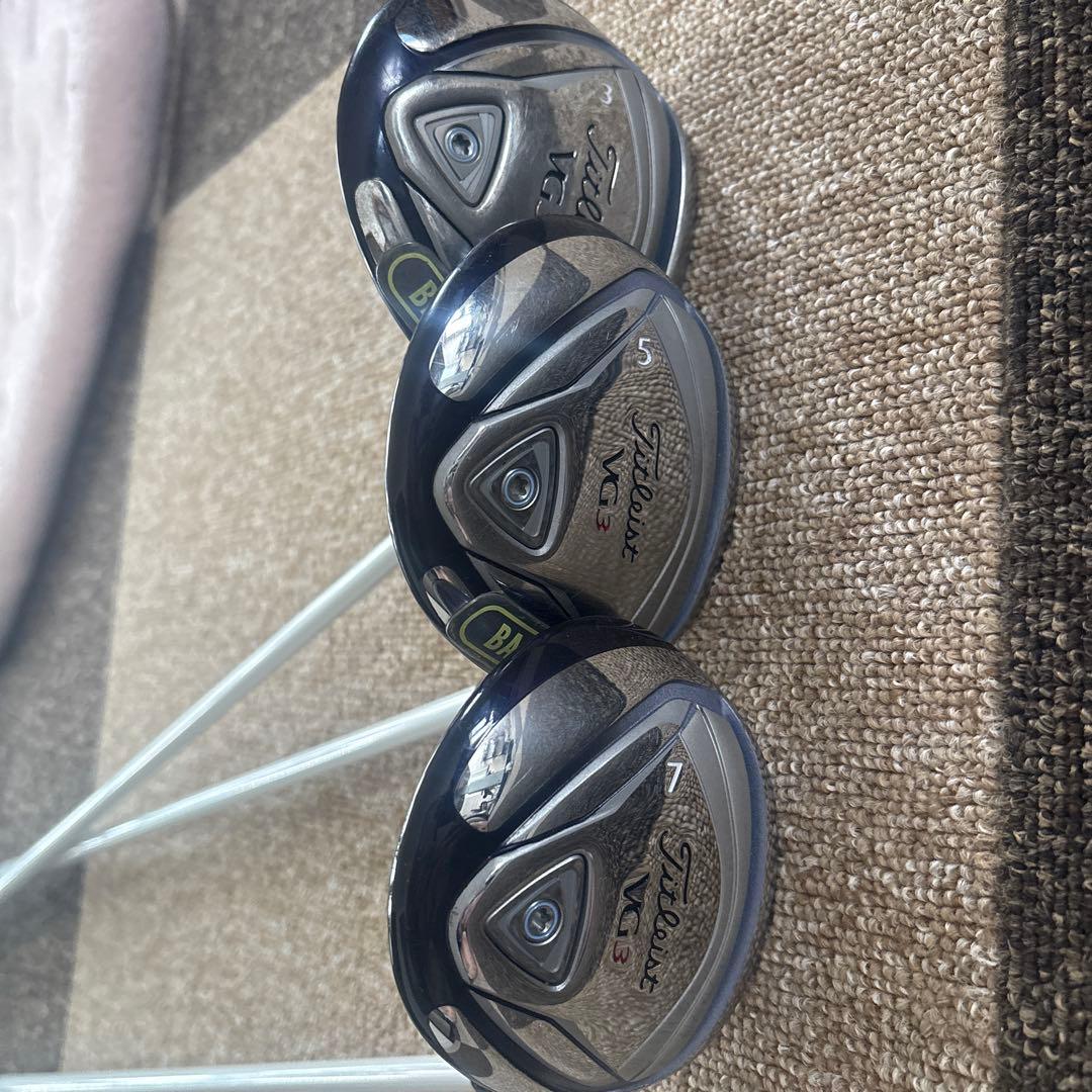 Titleist VG3のレディース用フェアウェイウッド3本セット