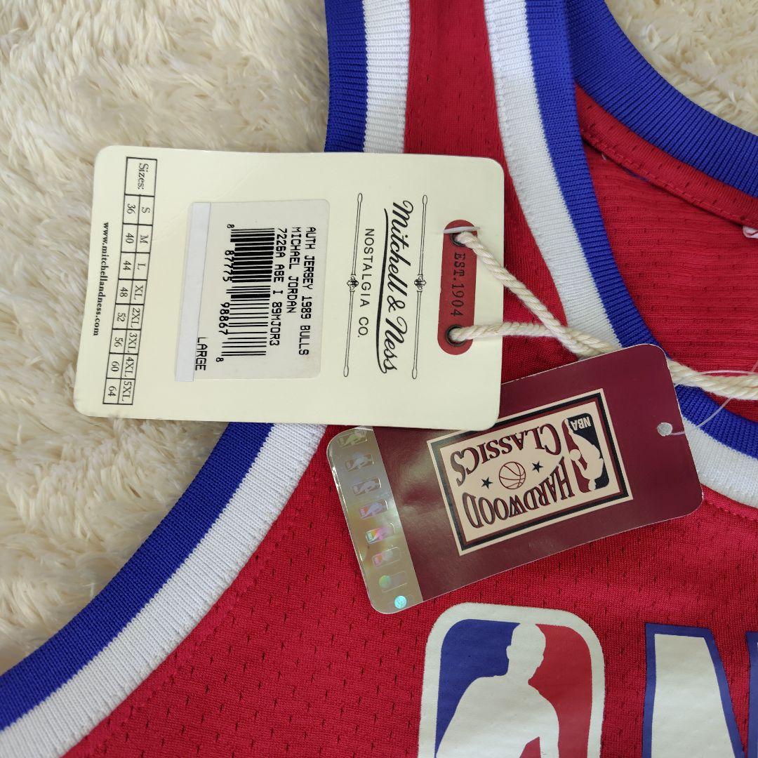 ミッチェルアンドネス　1989オールスター　マイケルジョーダン レッド23