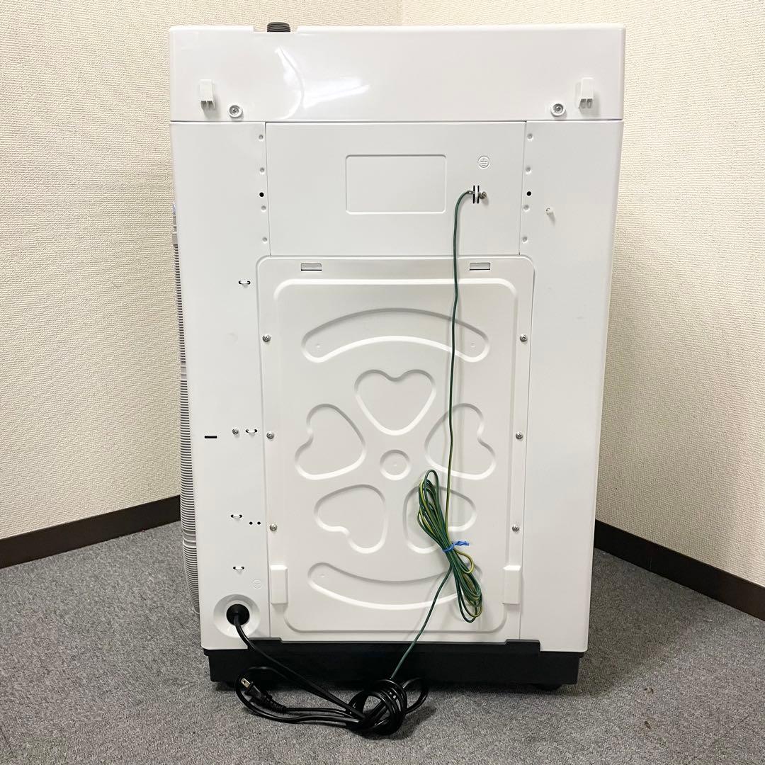 【高年式】IRIS OHYAMA 洗濯機 IAW-T504-W 2024年製