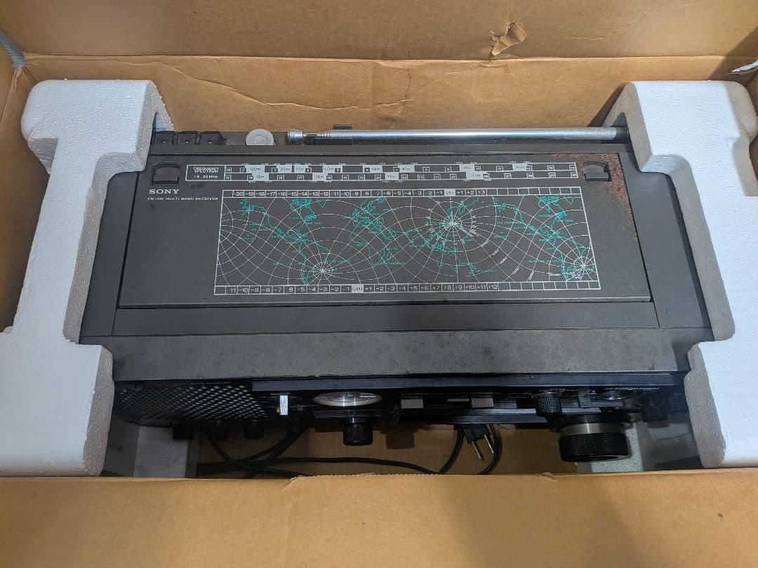 箱付き希少！ SONY ICF-6800 ソニー FM MW SW BAND短波