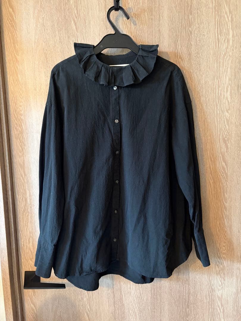 THE SHINZONE RUFFLED BL フリルブラウス34