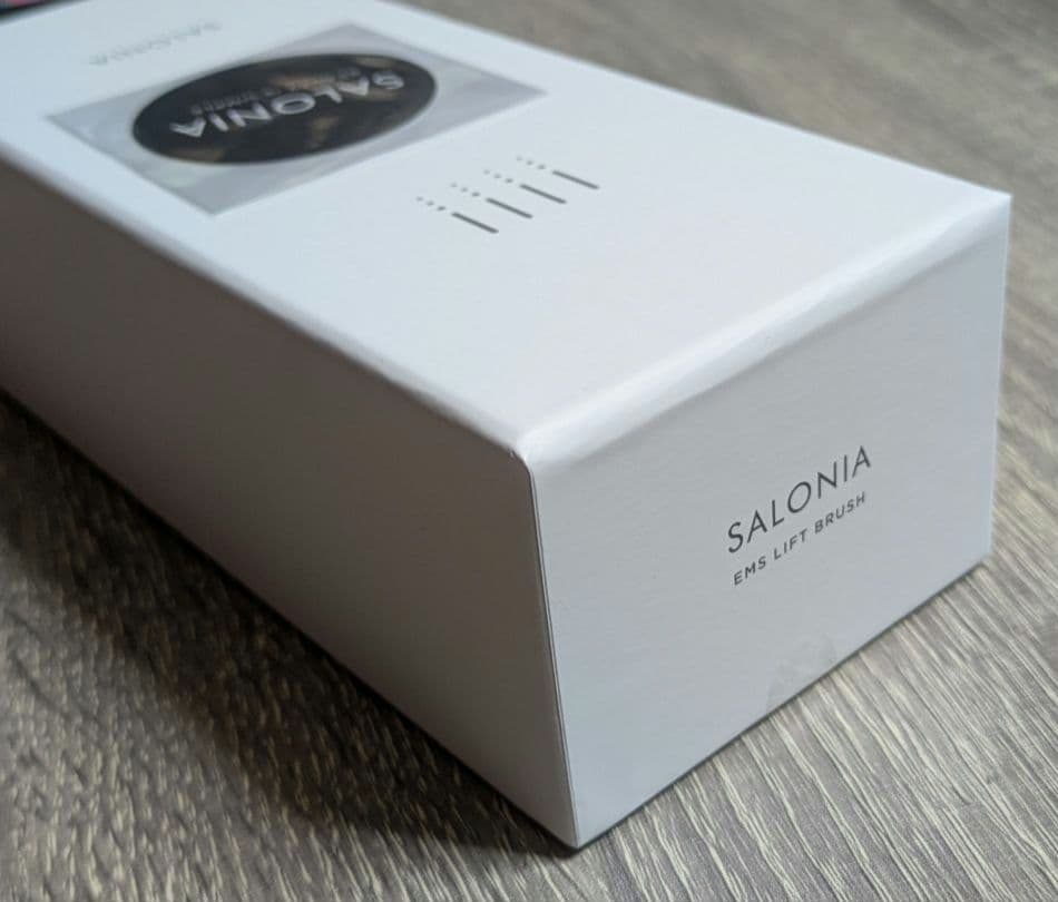 新品未開封 SALONIA EMS リフトブラシ シルバー