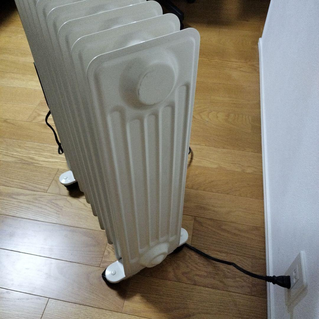 オイルヒーター ダイヤル式 キャスター付き