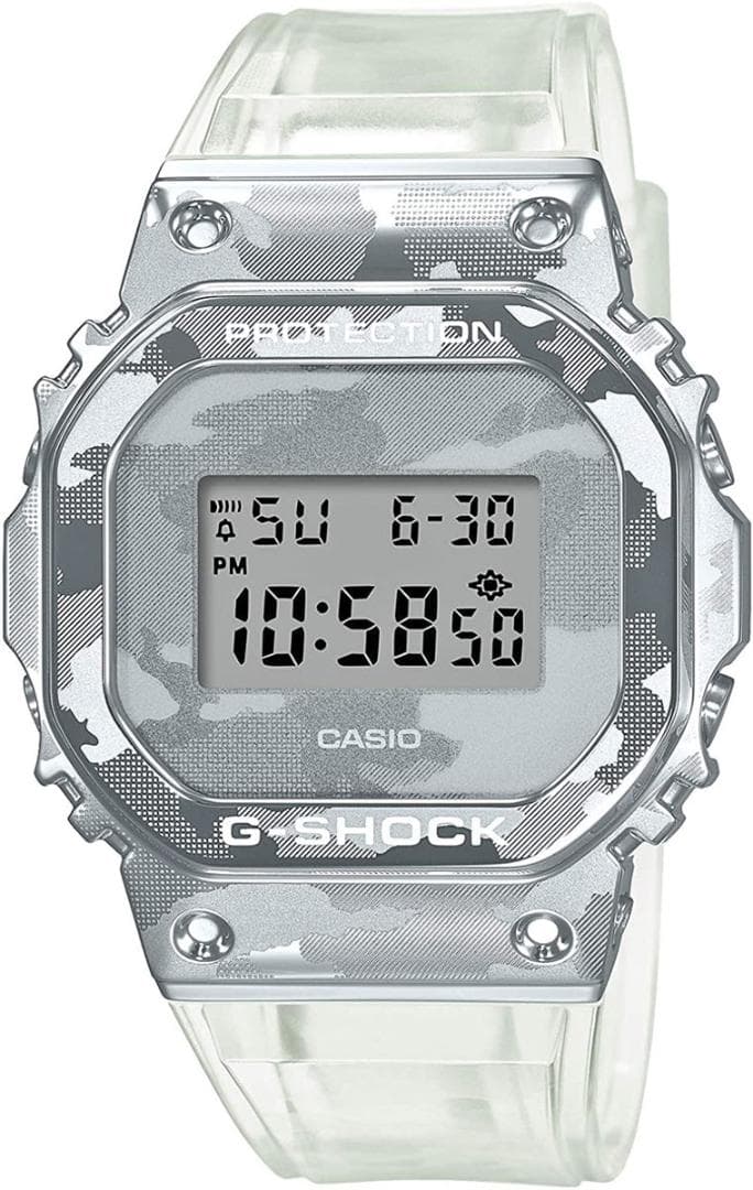 G-SHOCK迷彩＆透明クリアスケルトン新品メンズ腕時計Gショック200m防水