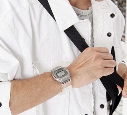 G-SHOCK迷彩＆透明クリアスケルトン新品メンズ腕時計Gショック200m防水