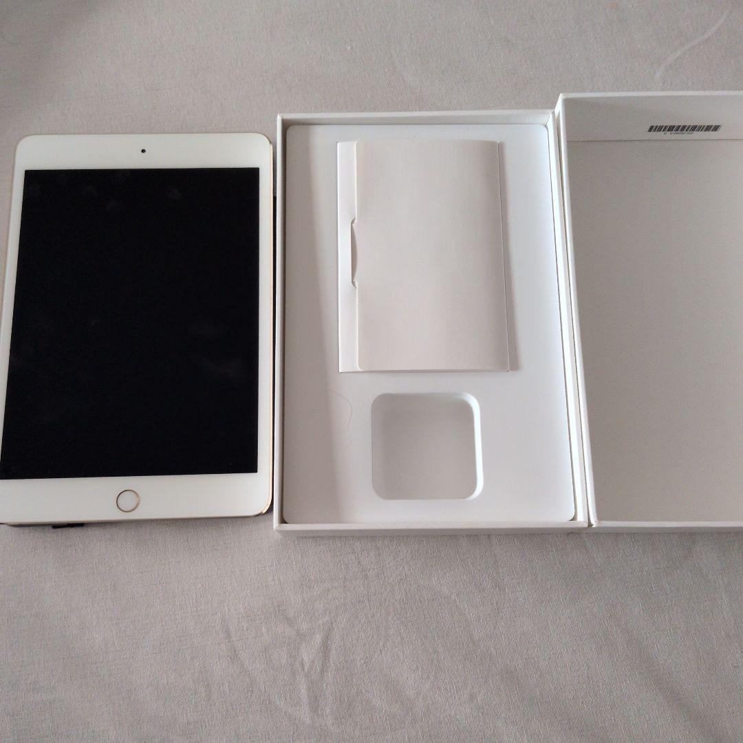 【中古・美品】iPad mini4 Wi-Fi Model 128GB Gold