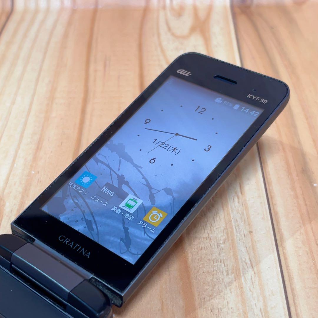 SIMフリー 本体 GRATINA 折りたたみ型スマートフォン 189G4