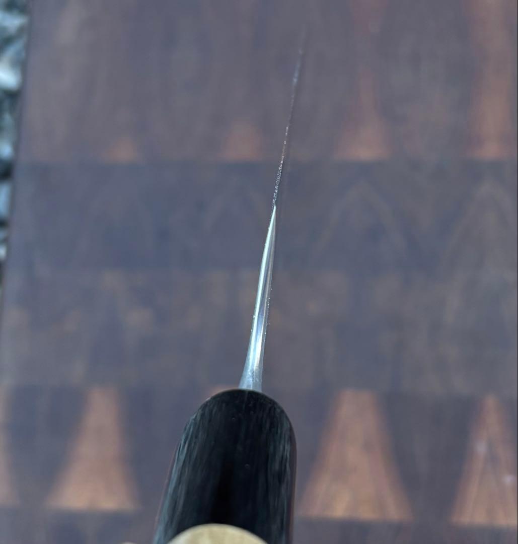 重房　鍛地　和　牛刀　180mm 6寸　包丁　和包丁　洋包丁　ダマスカス