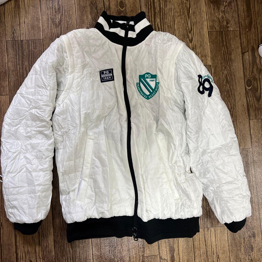 パーリーゲイツ　リバーシブル中綿アウター