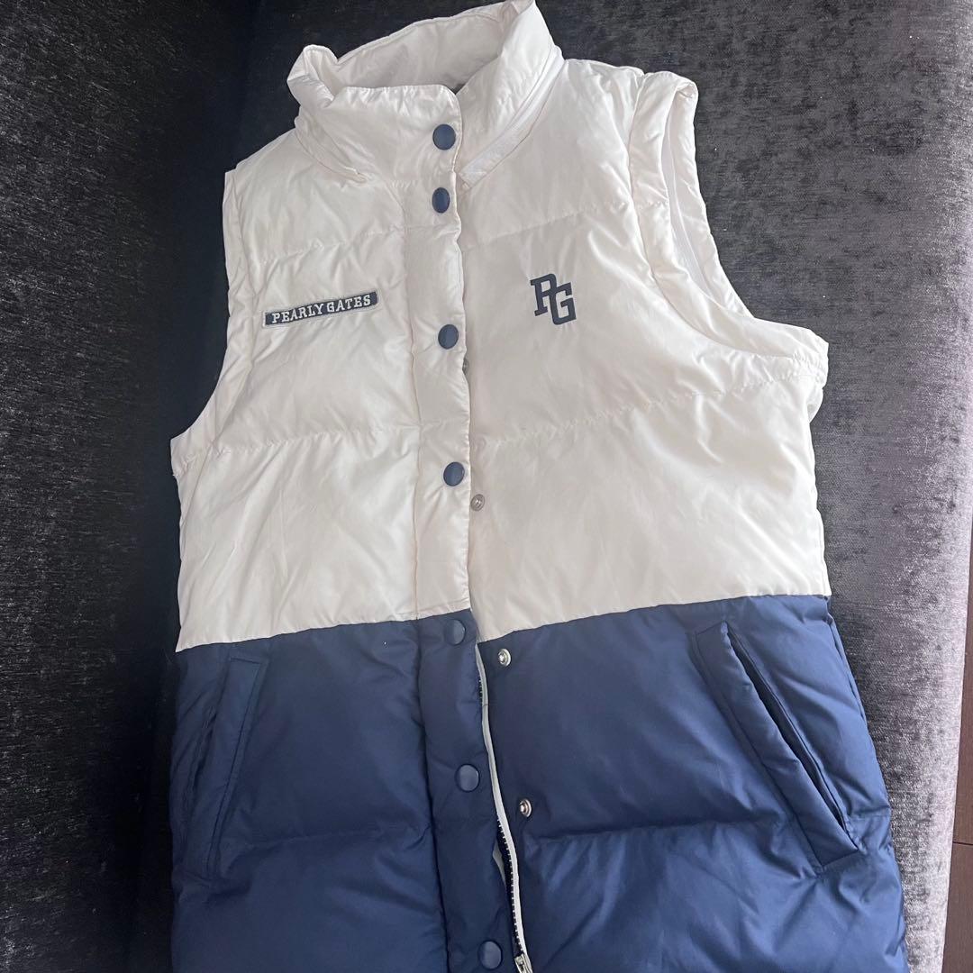 パーリーゲイツ✮袖取外し可能ダウンジャケットダウンベスト