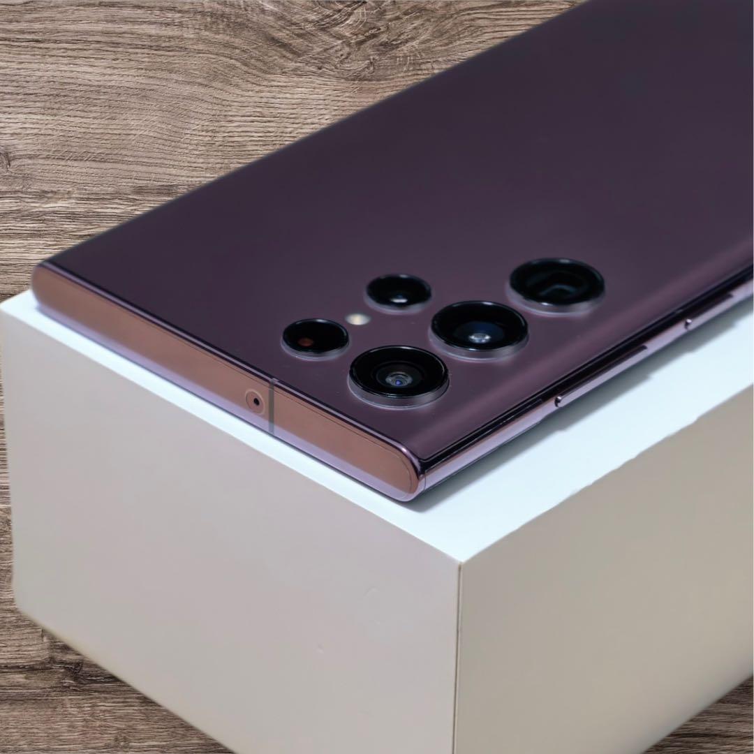 美品 Samsung Galaxy S22 Ultra SCG14 展示デモ機