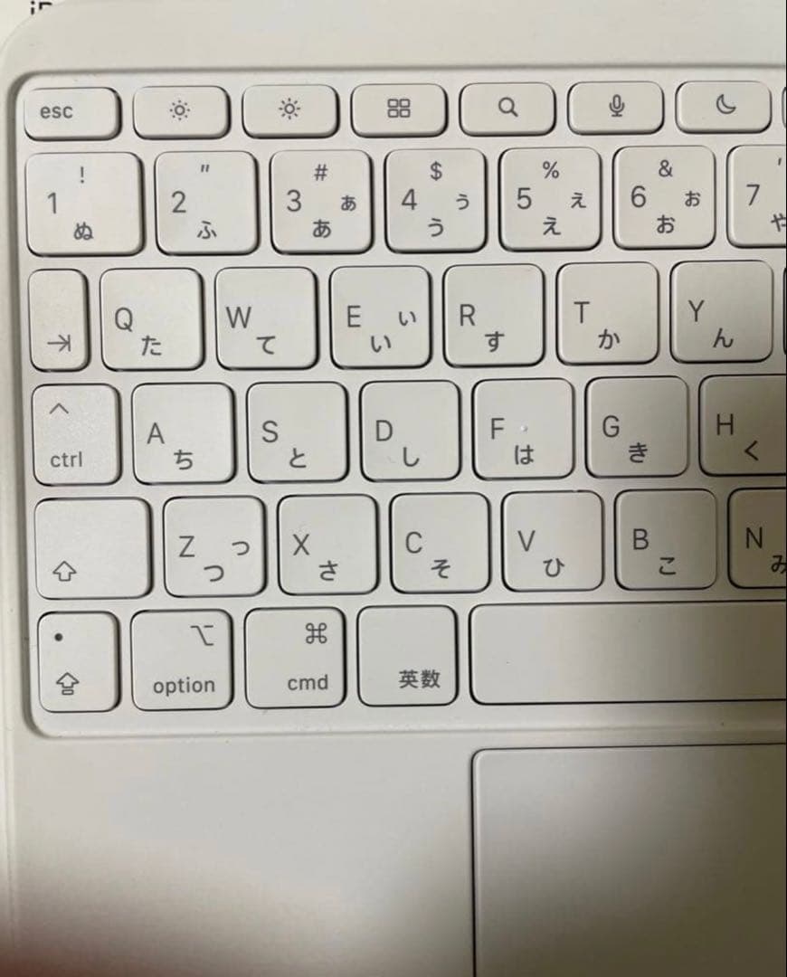 Apple Magic Keyboard Folio ホワイトiPad10世代用