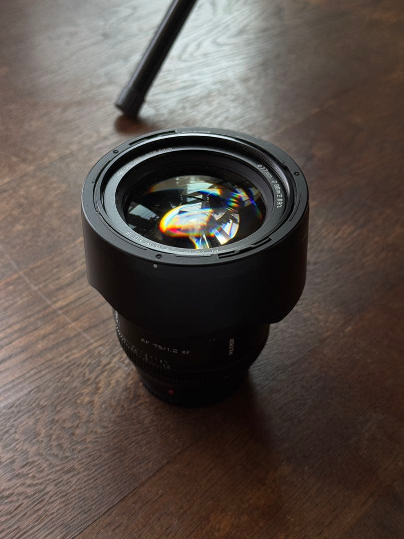 VILTROX AF 75mm F1.2 Pro XF レンズ
