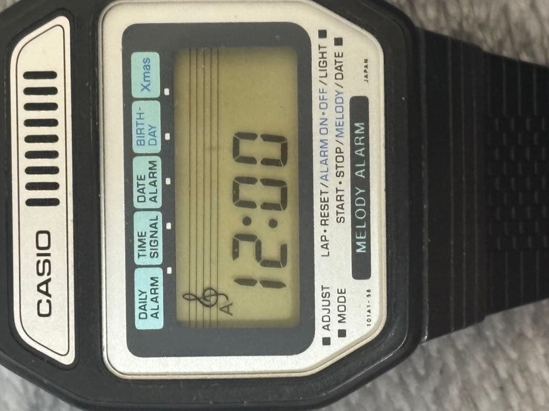 CASIO デジタル腕時計 メロディアラーム　82H108