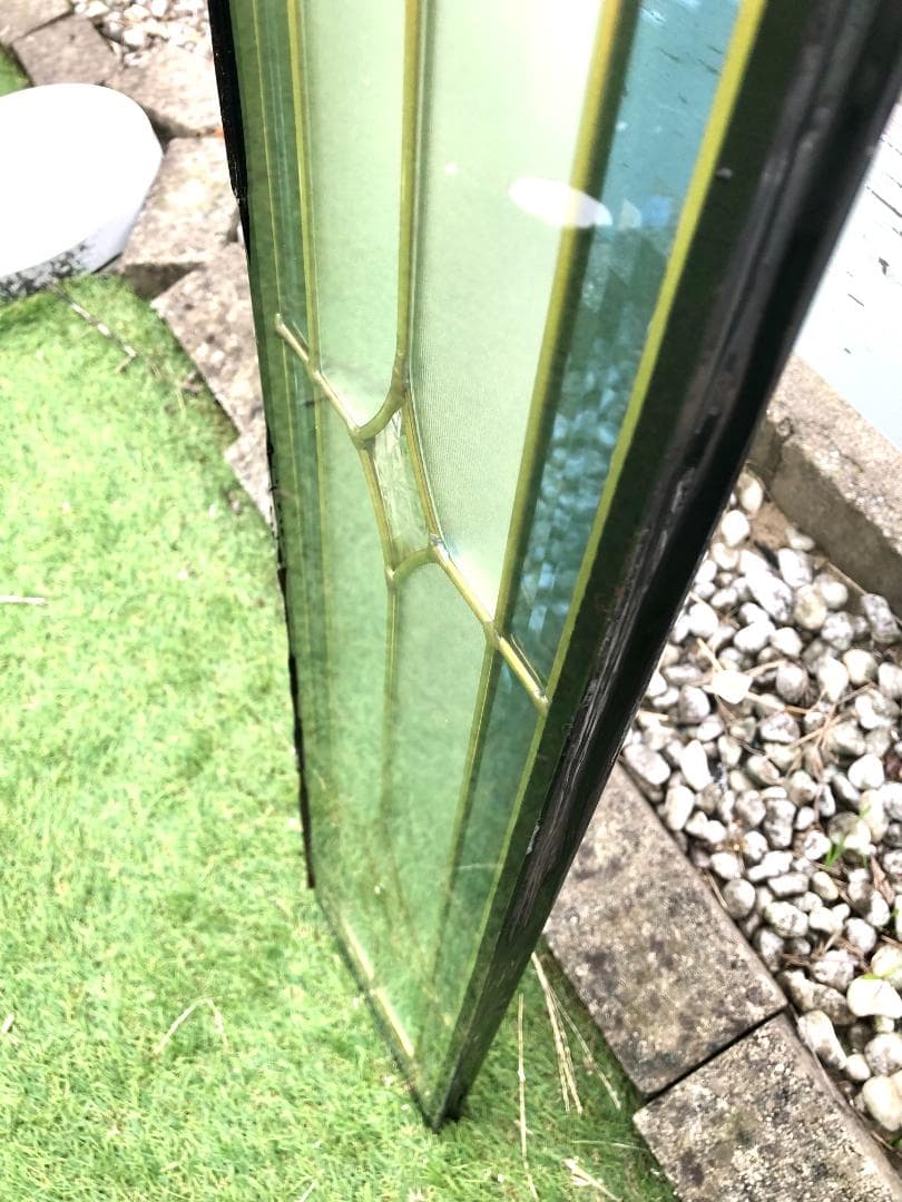 大型 ステンドグラスパネル 三重構造 高性能 住宅リフォーム DIY 窓 ドア