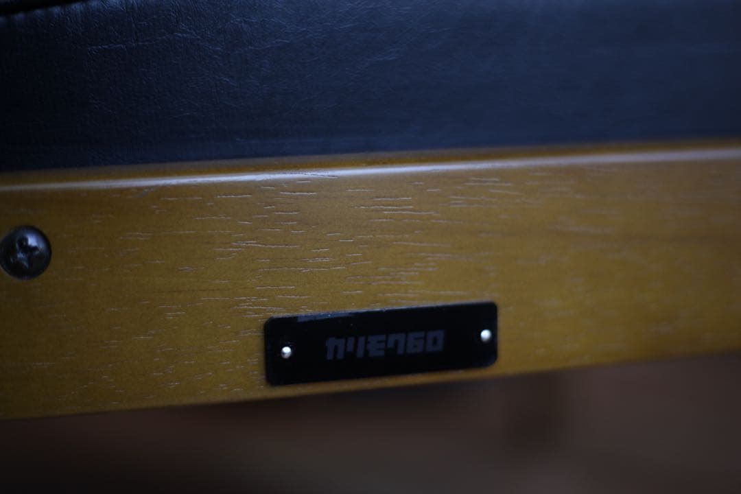 カリモク60＿Kチェア 1シーター＿ブラック