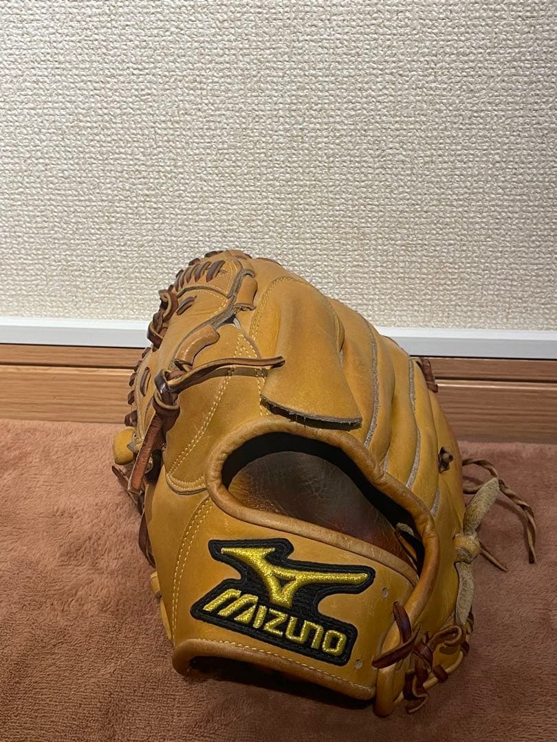 ミズノプロ 軟式 グローブ グラブ 投手用 美品 左