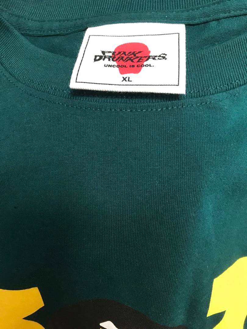 阪神タイガース XL パンクドランカーズ 未使用 Tシャツ 緑 ロンt 優勝