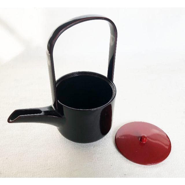 屠蘇器セット 銚子 三つ盃 色紙台 セット 台木製漆塗り とそ器 おせち 正月