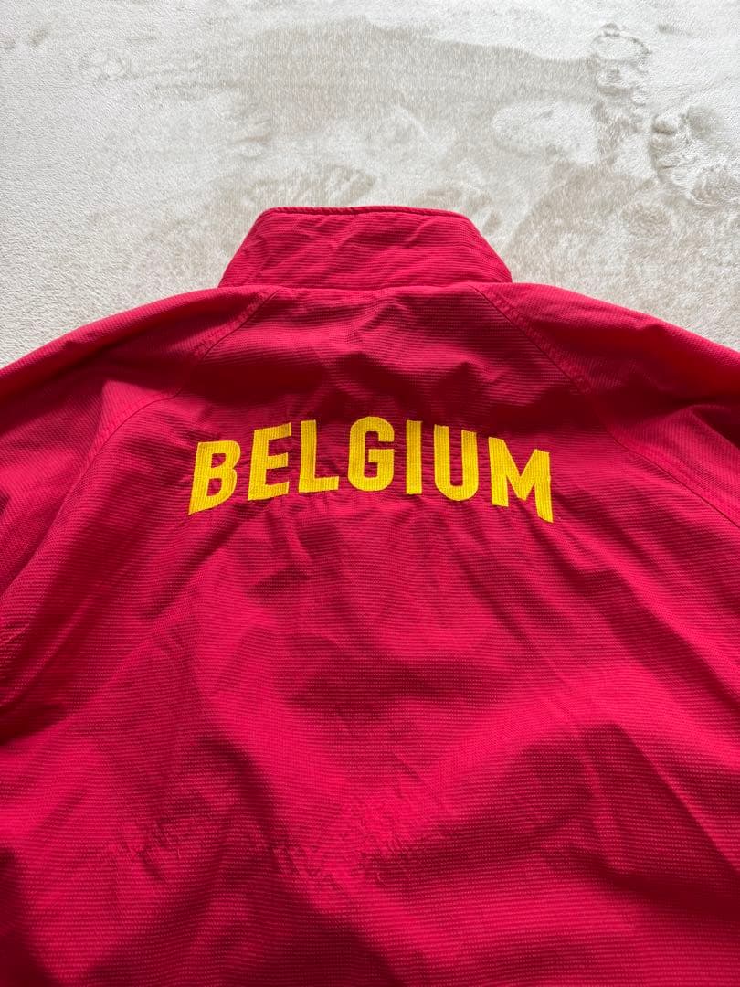 NIKE 90s ベルギー代表　ハーフジップ　ナイロンジャケット　リバーシブル