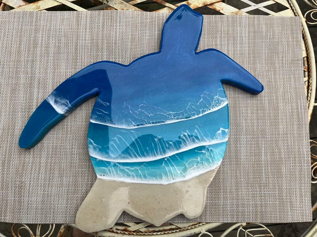 レジンアート海(ウミガメ)