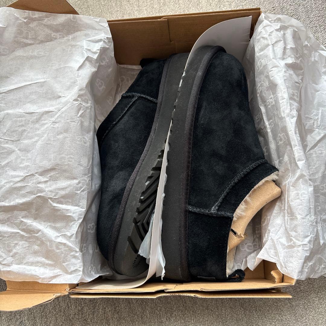 UGG W CLASSIC MICRO ブラック 8