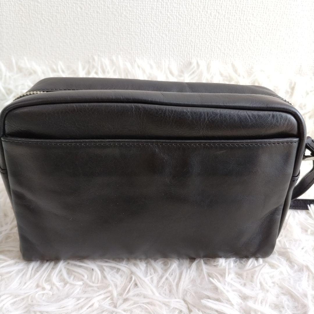 アニエスベー カメラバッグ アンジェル ショルダーバッグ 本革　 ワンポイント