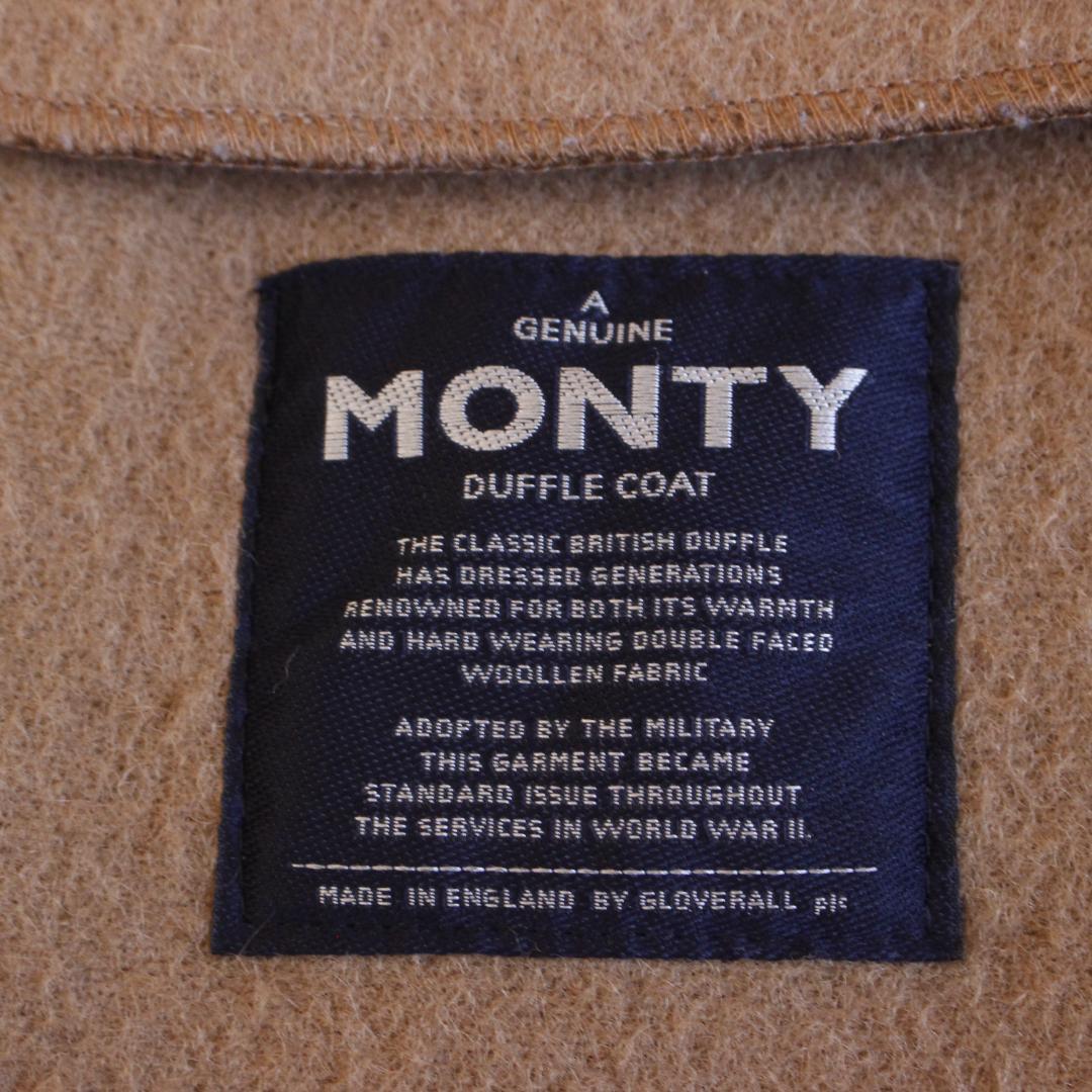 GLOVERALL MONTY ダッフルコート L ブラウンベージュ ウール