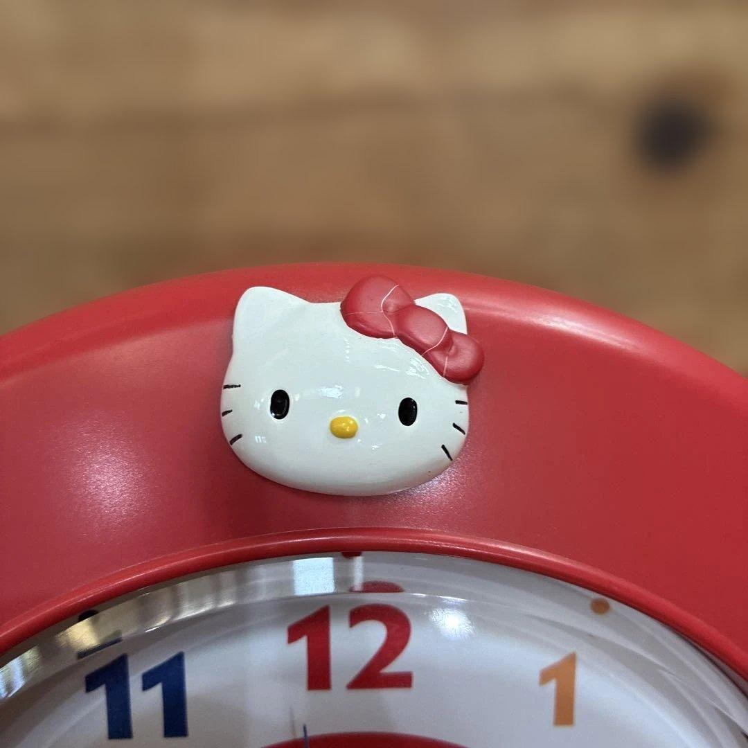 サンリオ HELLO KITTY 掛け時計 ふりこ時計2000年 平成レトロ