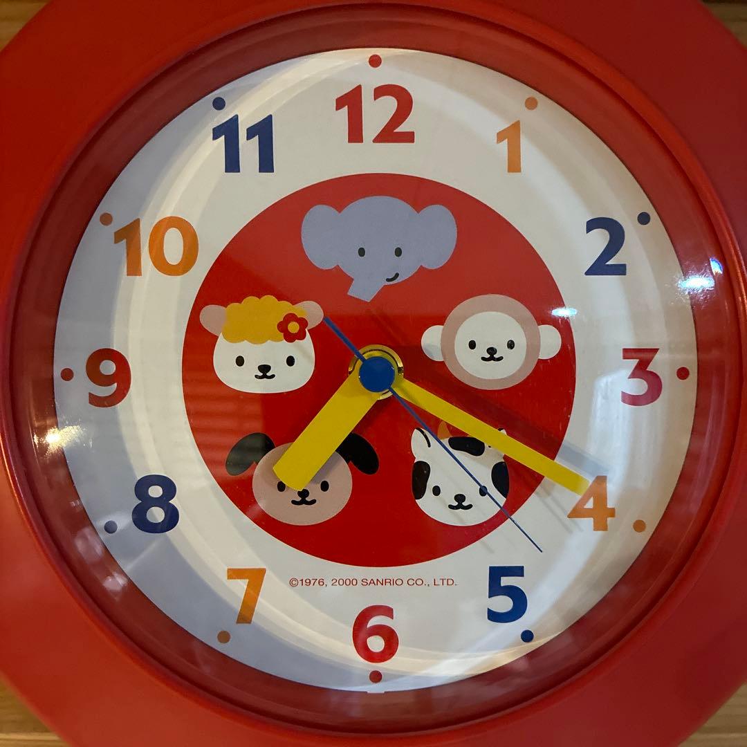 サンリオ HELLO KITTY 掛け時計 ふりこ時計2000年 平成レトロ