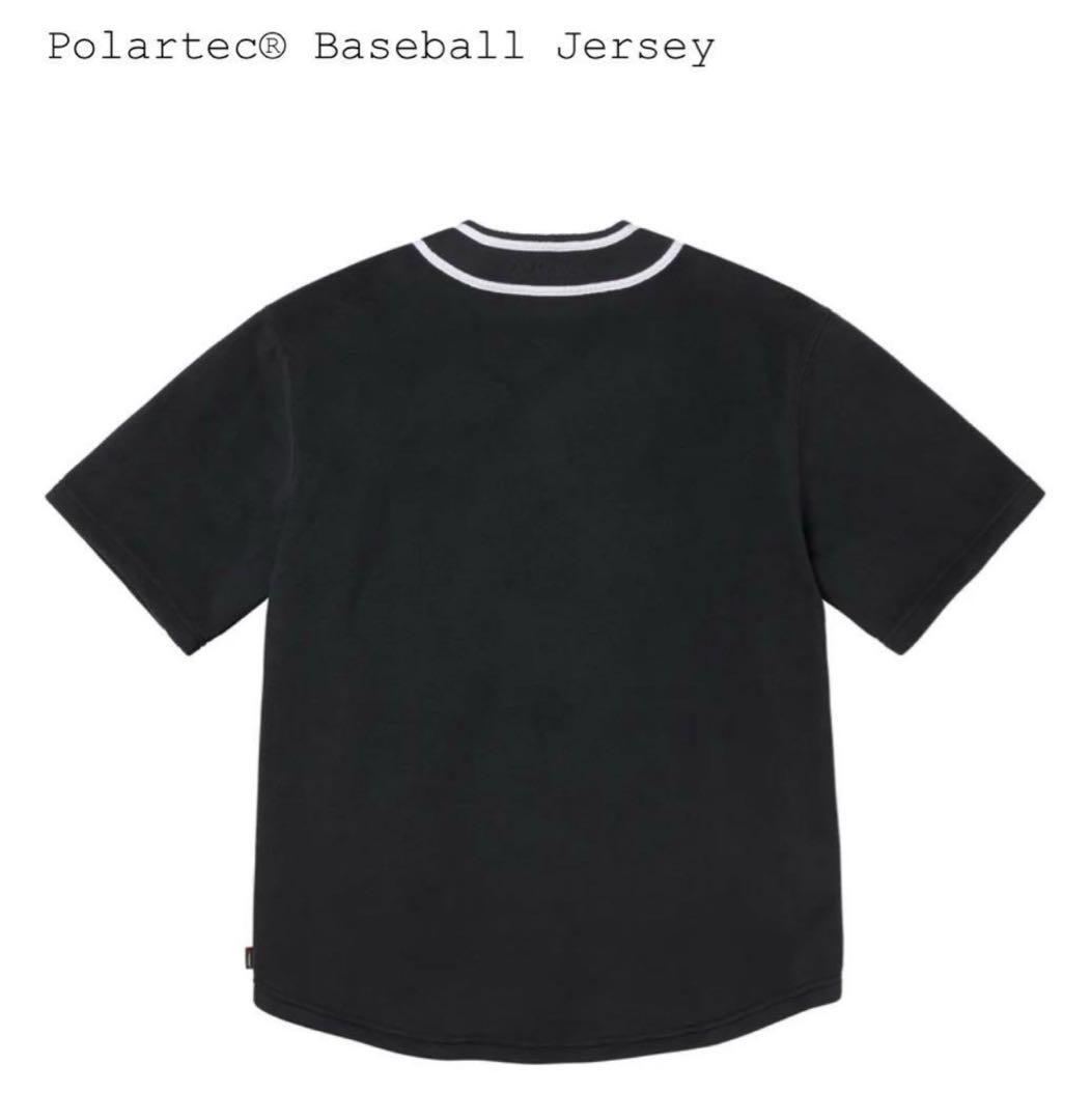 新品Supreme Polartec Baseball Jersey Black