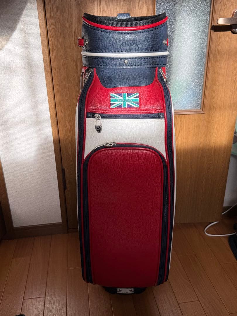 Admiral キャディバッグ レッド