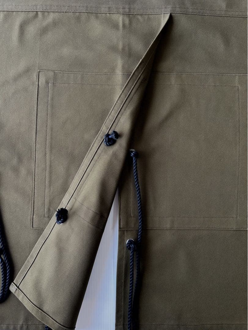 削蹄用前掛け　カーキグリーン　枯れ草色