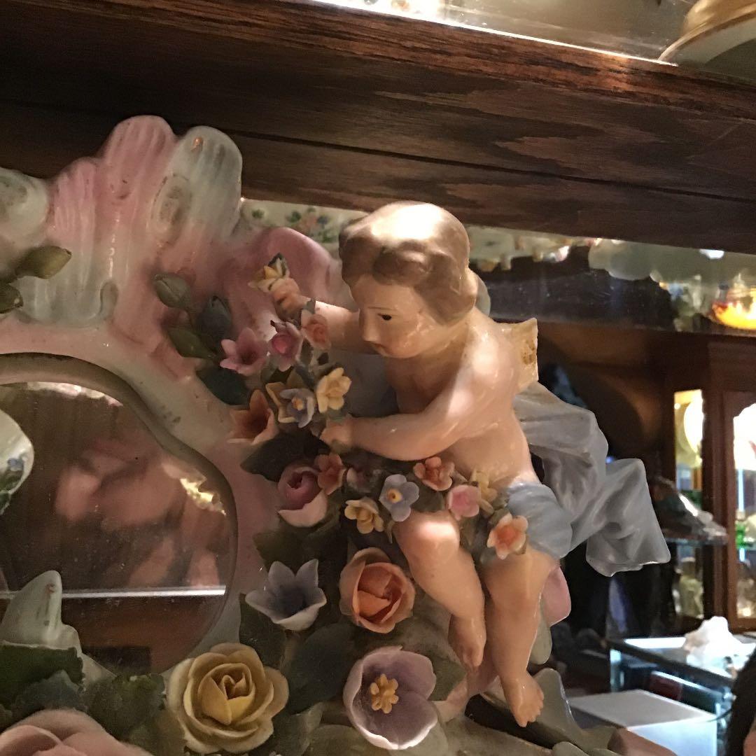 ドレスデン　ドイツ製　本物　アンティーク　陶器　1870〜90年代のもの