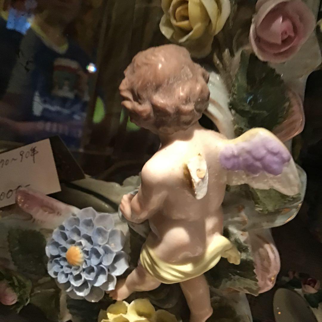 ドレスデン　ドイツ製　本物　アンティーク　陶器　1870〜90年代のもの