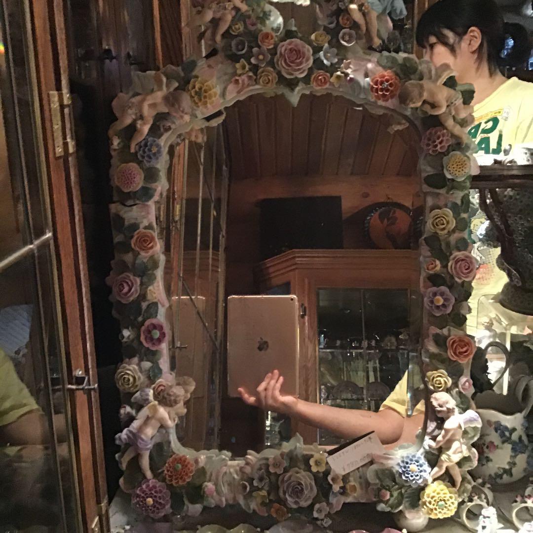 ドレスデン　ドイツ製　本物　アンティーク　陶器　1870〜90年代のもの