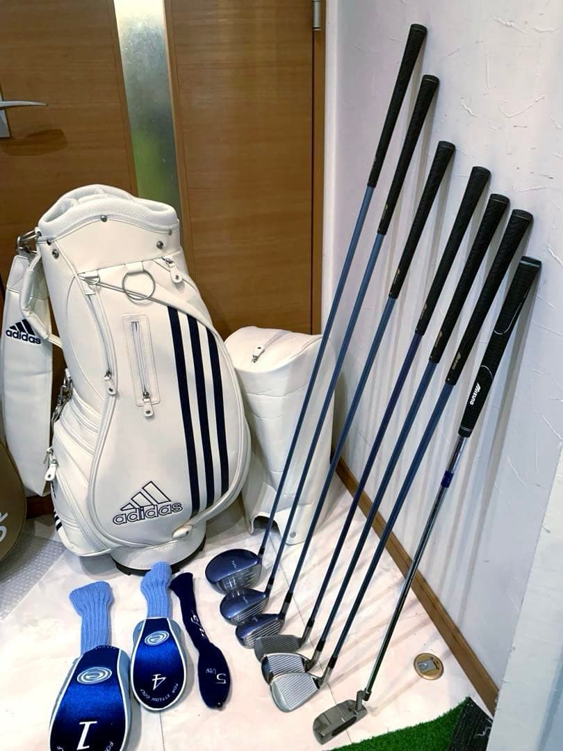 美品　ミズノ　MIZUNO エフィル　レディースゴルフクラブ セット　アディダス