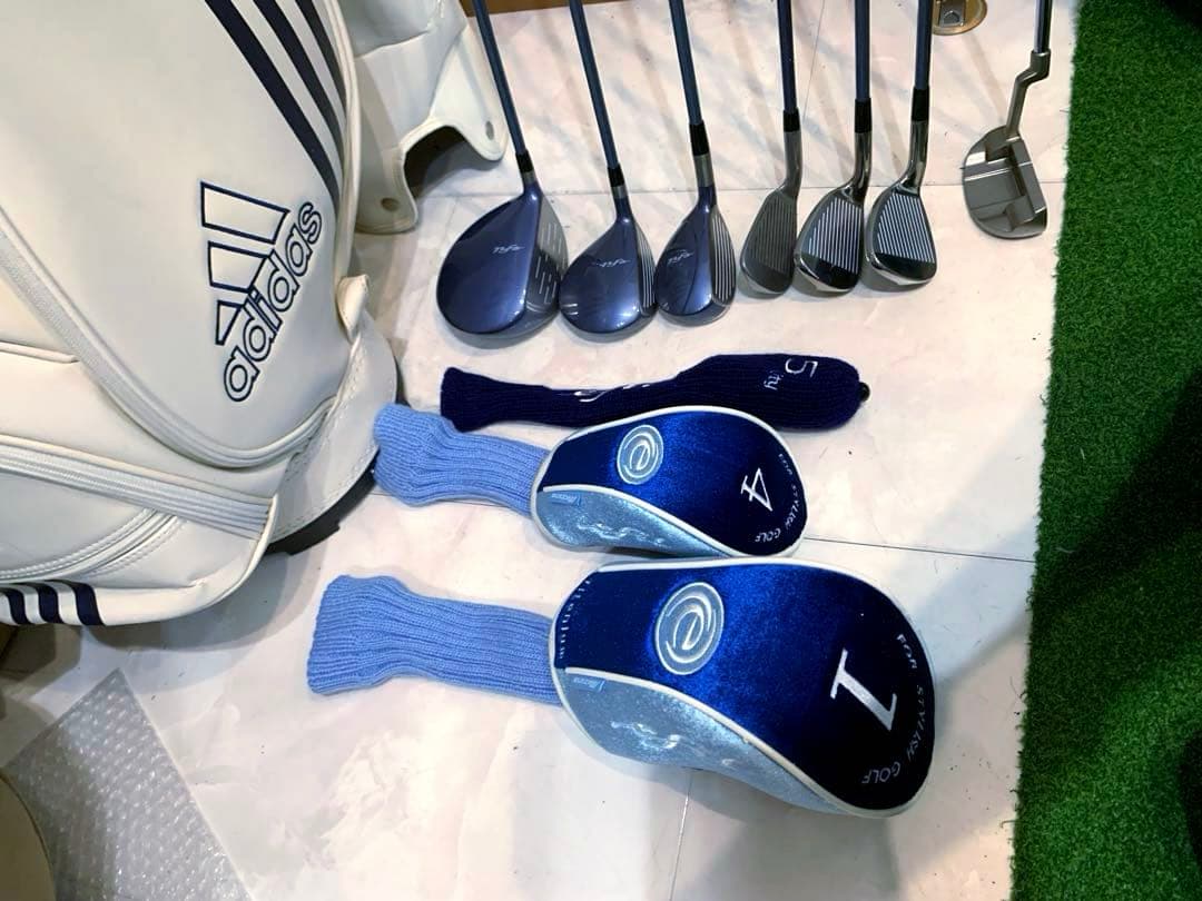 美品　ミズノ　MIZUNO エフィル　レディースゴルフクラブ セット　アディダス