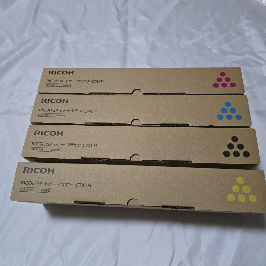 RICOH SP トナー C740H 4色セット